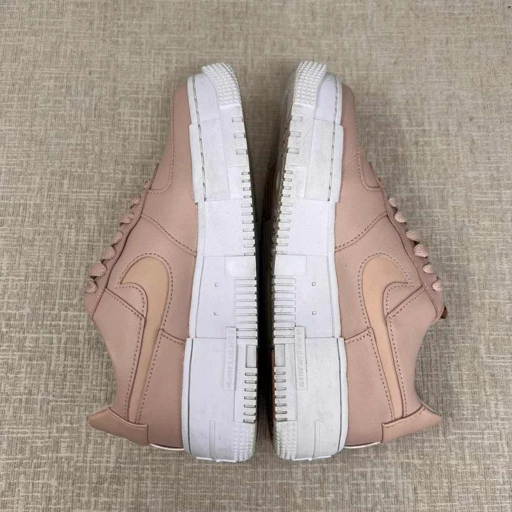 Nike Air Force 1 Pixel Particle Beige Pink CK6649-200 Womens Sneakers‎ Size 6